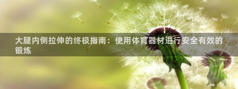 尊龙凯时官网版登录：大腿内侧拉伸的终极指南：使用体育